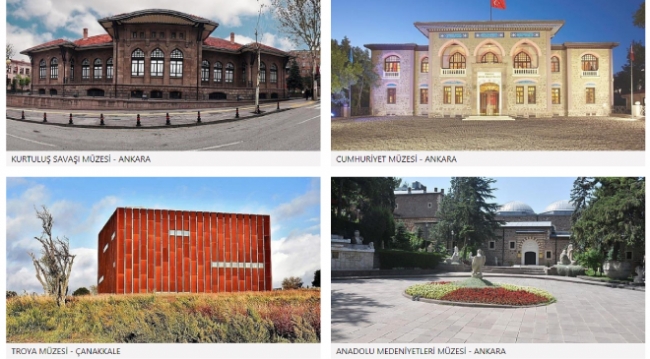 Sanal müzeleri 800 binden fazla kişi ziyaret etti